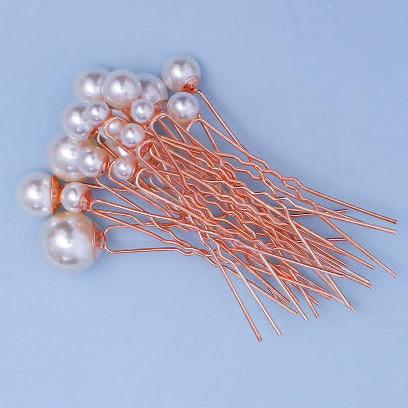 Ensemble de barrettes en perles