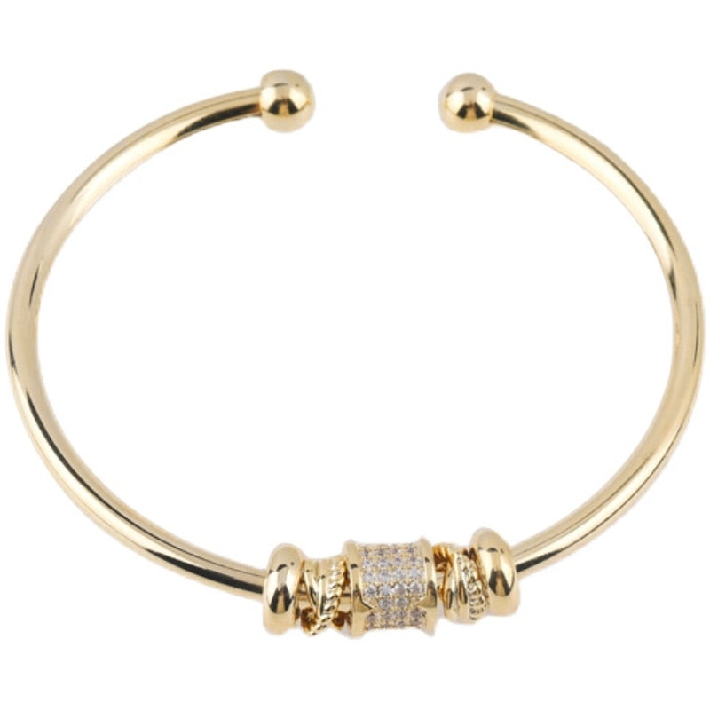 Bracelet ouvert élégant