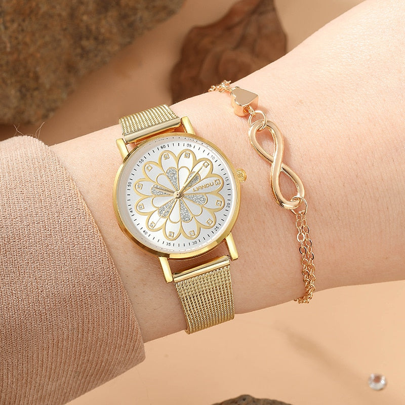 Montre pour femmes avec bracelet minimaliste