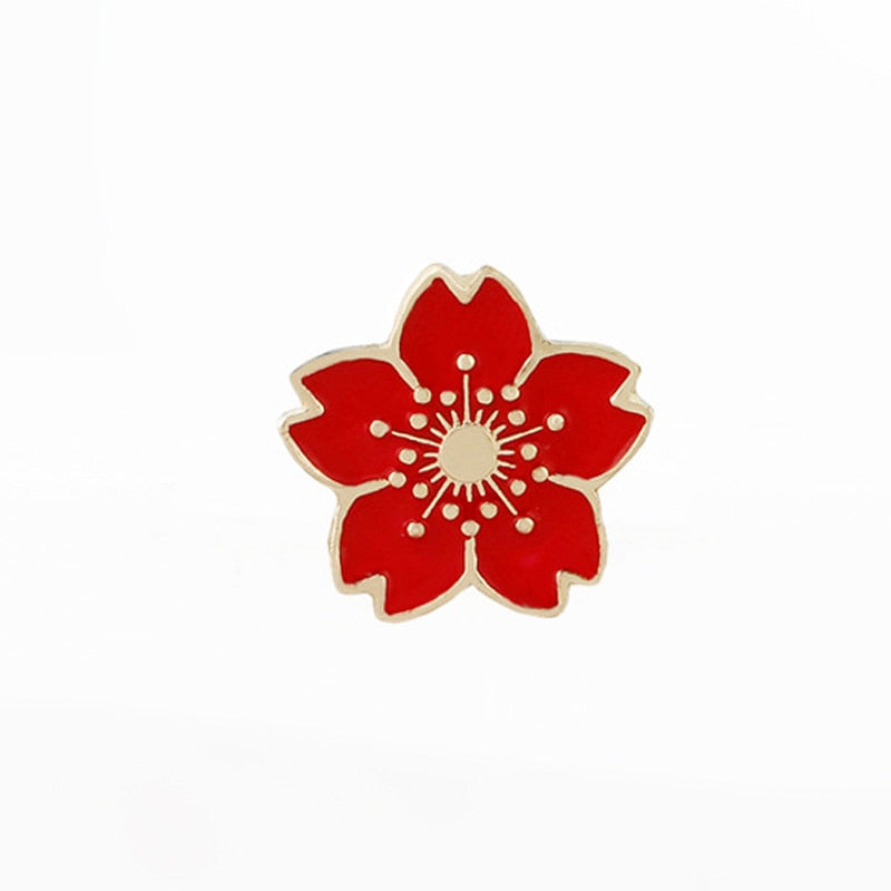 Épingle avec motif floral