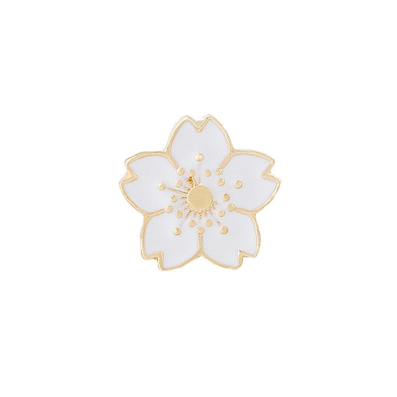 Épingle avec motif floral