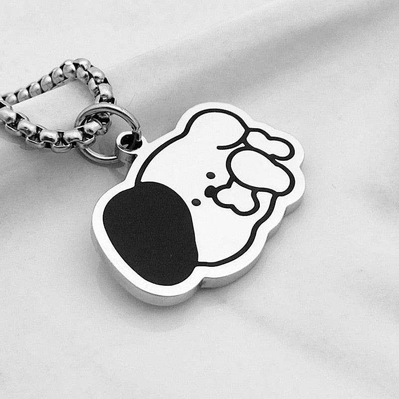 Collier à motif animal