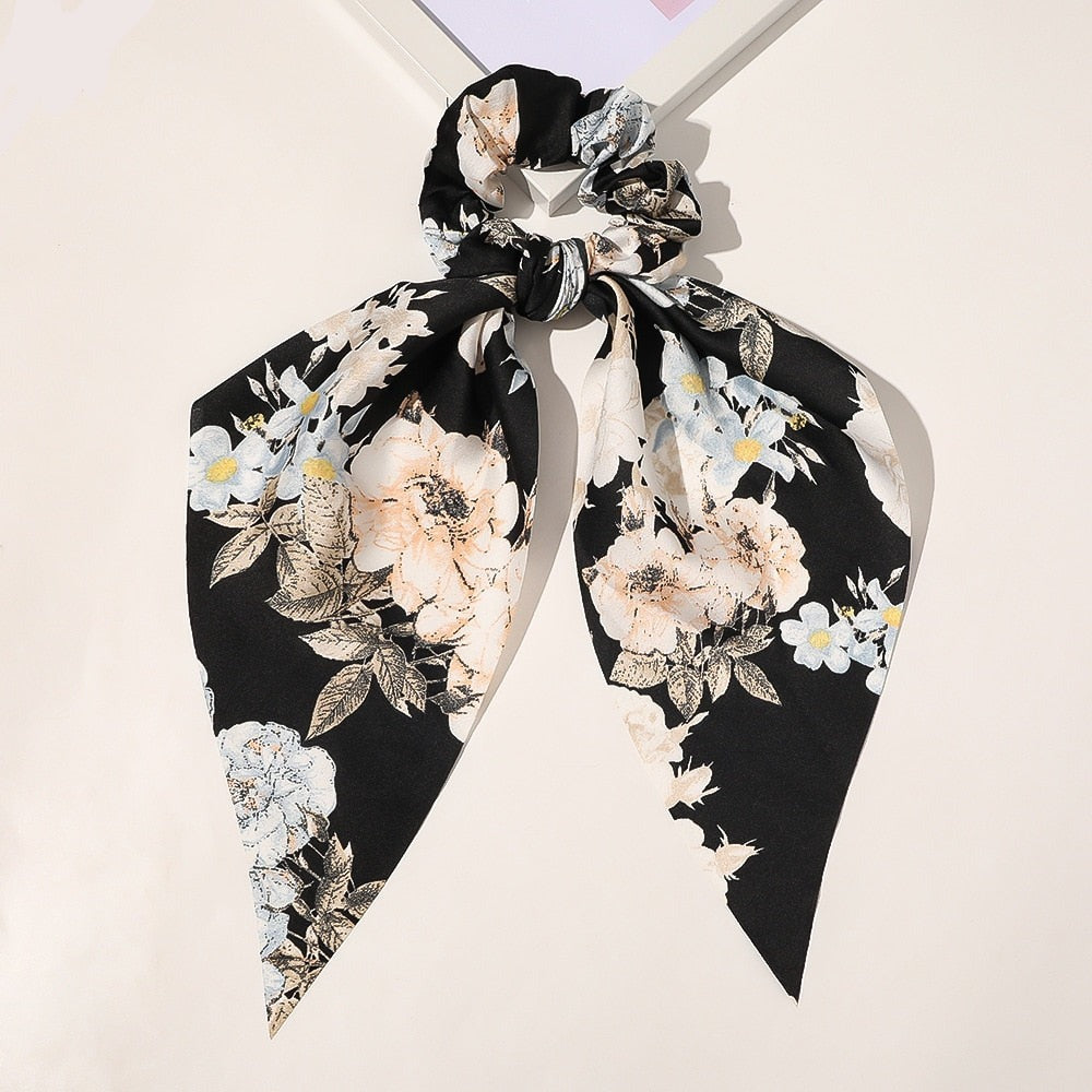 Scrunchie avec ruban