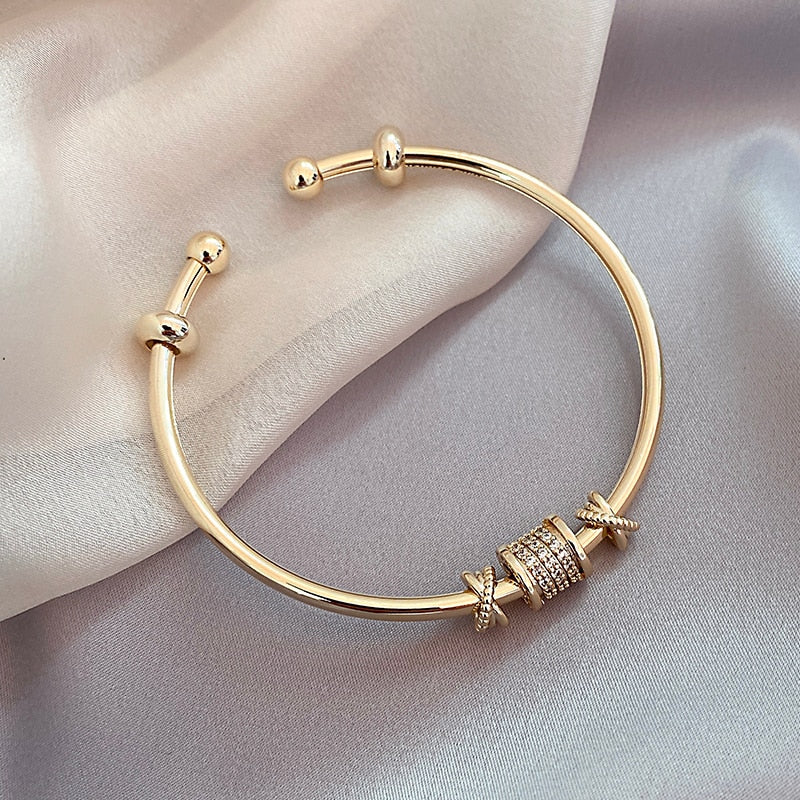 Bracelet ouvert élégant