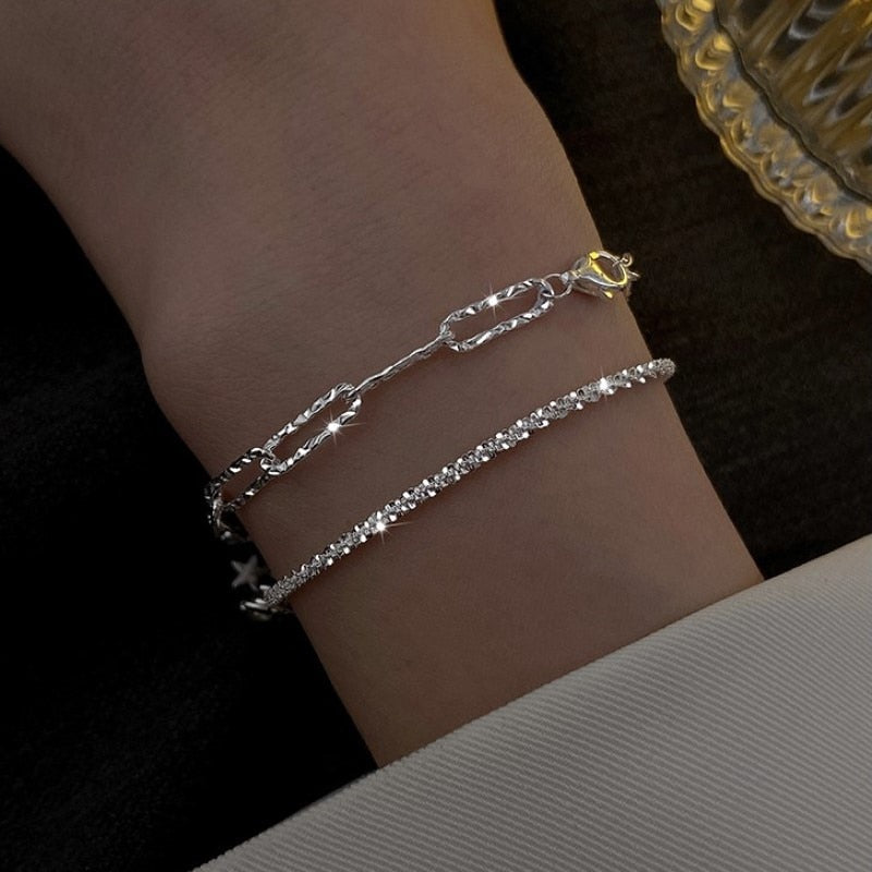 Ensemble de bracelets minimalistes