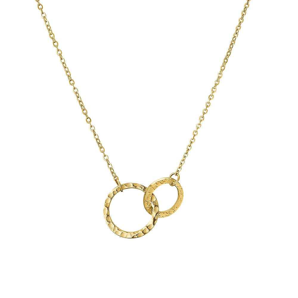 Collier avec un pendentif rond
