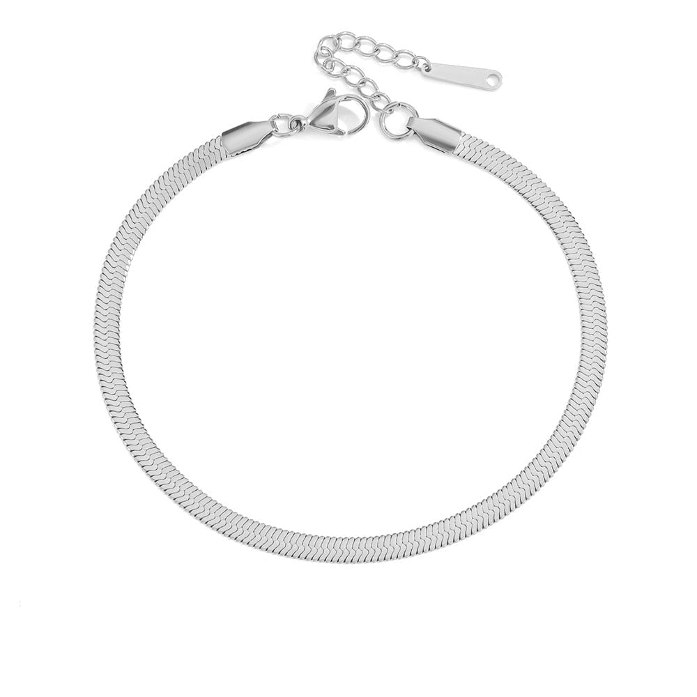 Bracelet de cheville minimaliste