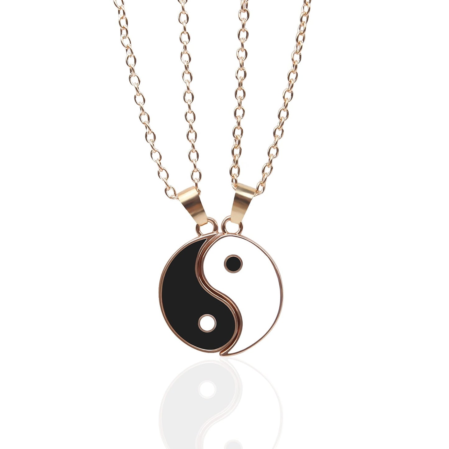 Ensemble de collier Yin-Yang
