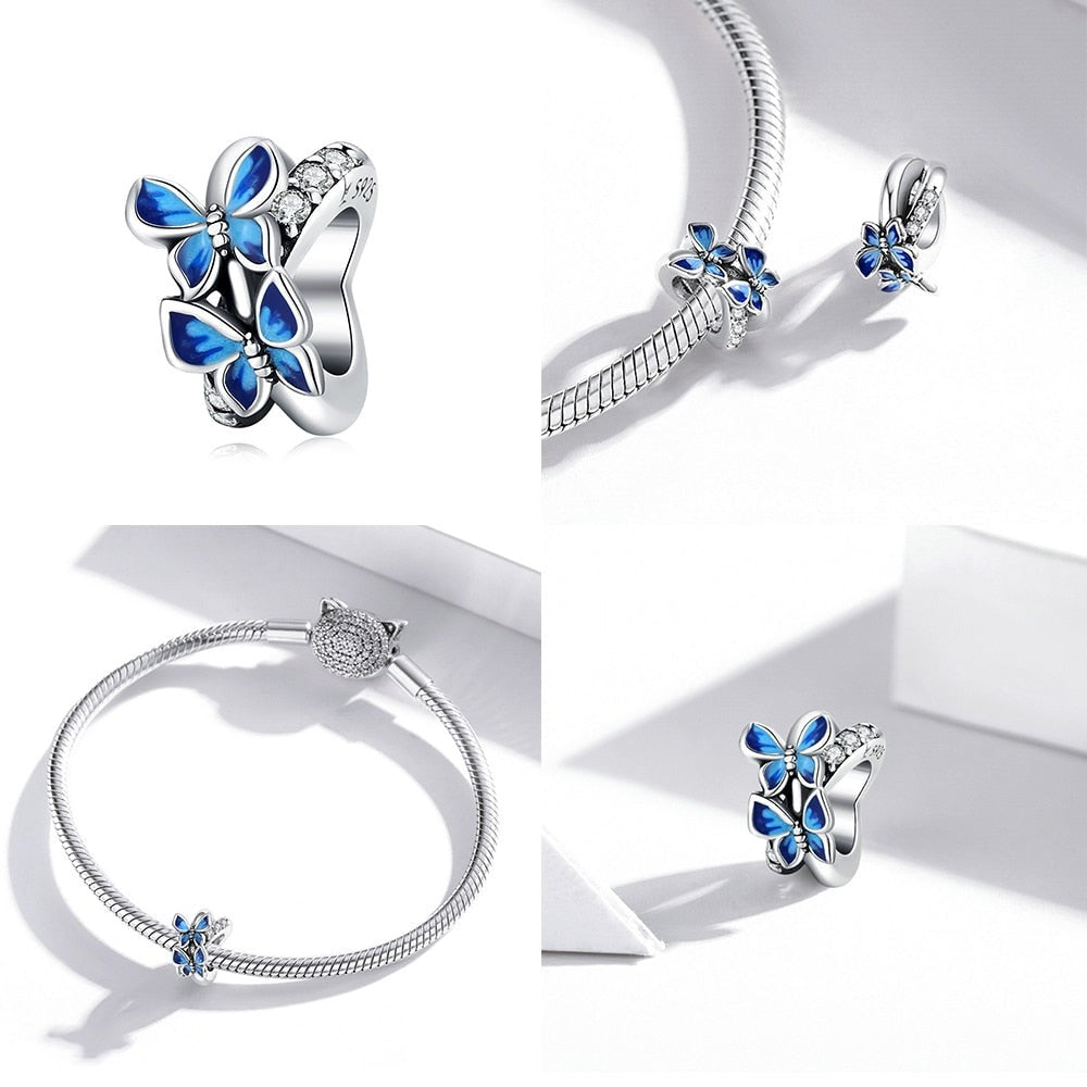 Pendentif modulaire - Papillons