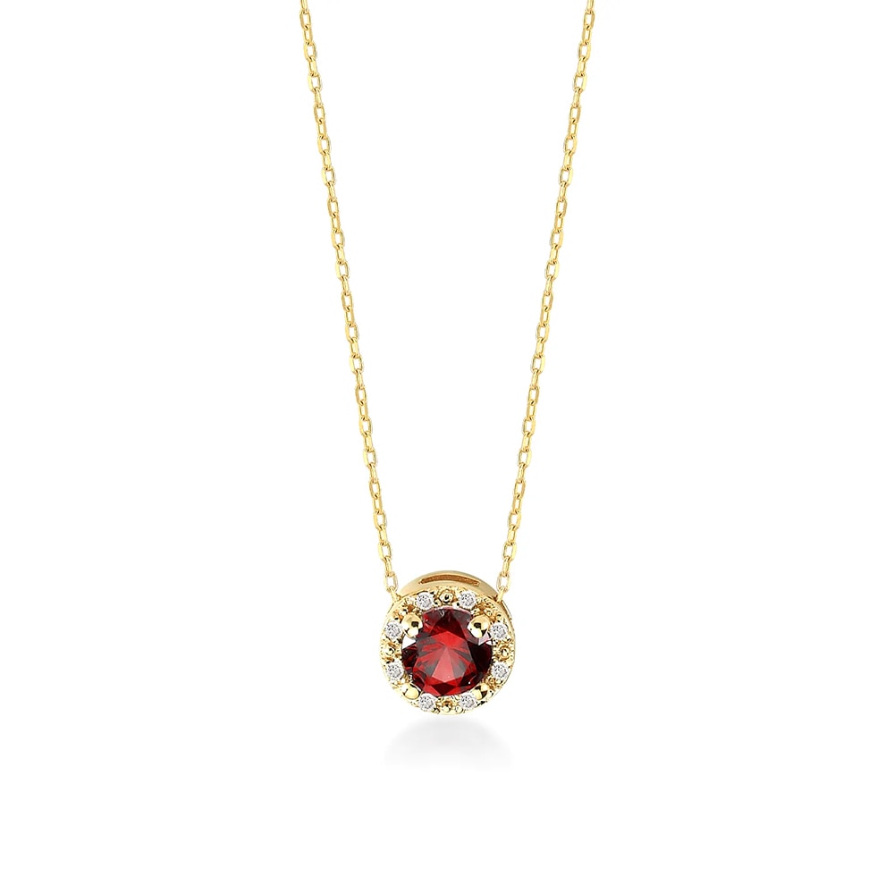 Collier minimaliste avec zircon cubique