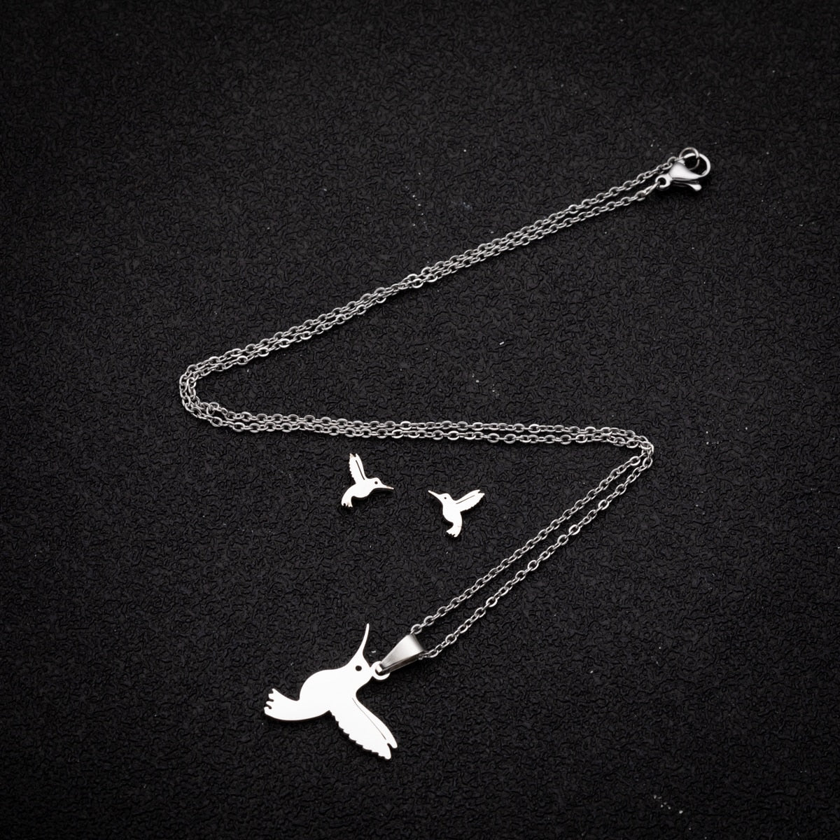 Ensemble de bijoux - colibri