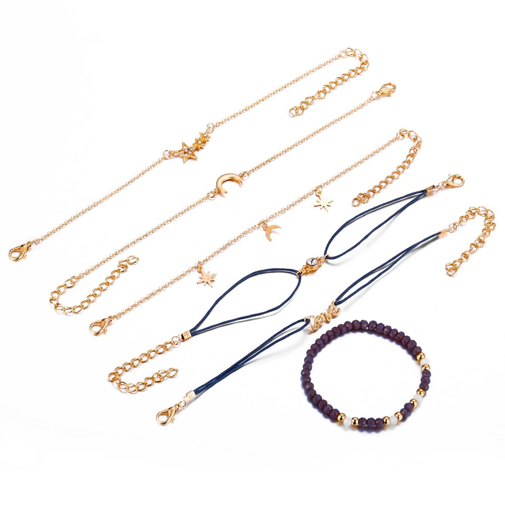 Un ensemble de bracelets