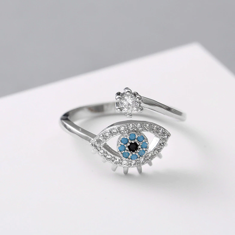 Bague motif œil