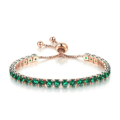 Bracelet avec zircons