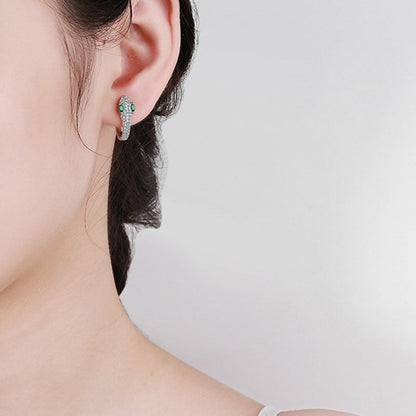 Boucles d'oreilles en argent - serpents