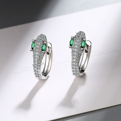 Boucles d'oreilles en argent - serpents