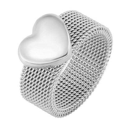 Bague avec un cœur