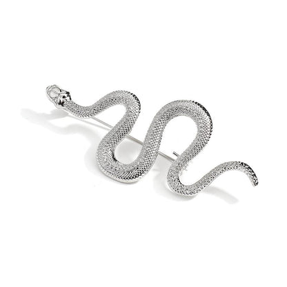 Broche avec motif de serpent