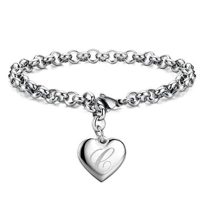 Bracelet de lettre