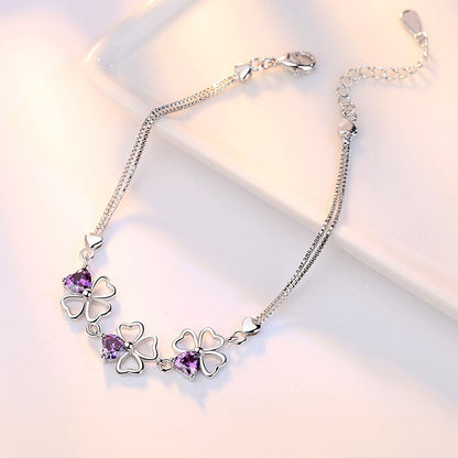 Bracelet - Trèfle à quatre feuilles