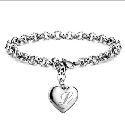 Bracelet de lettre