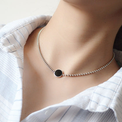 Collier minimaliste en argent