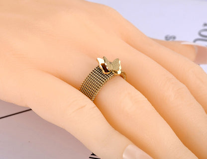 Bague papillon
