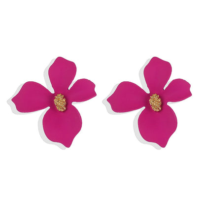 Boucles d'oreilles - fleurs