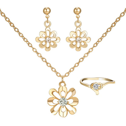 Ensemble de bijoux - marguerites