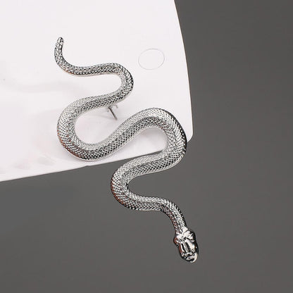 Broche avec motif de serpent