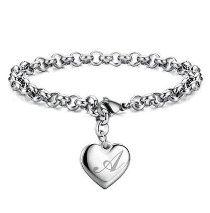 Bracelet de lettre