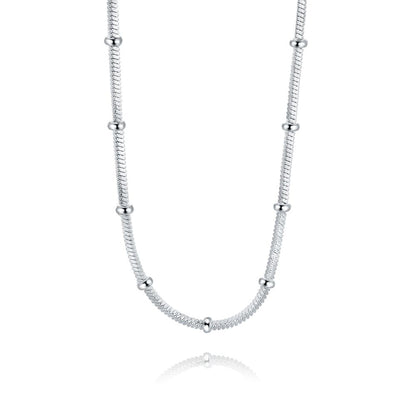 Collier classique en argent