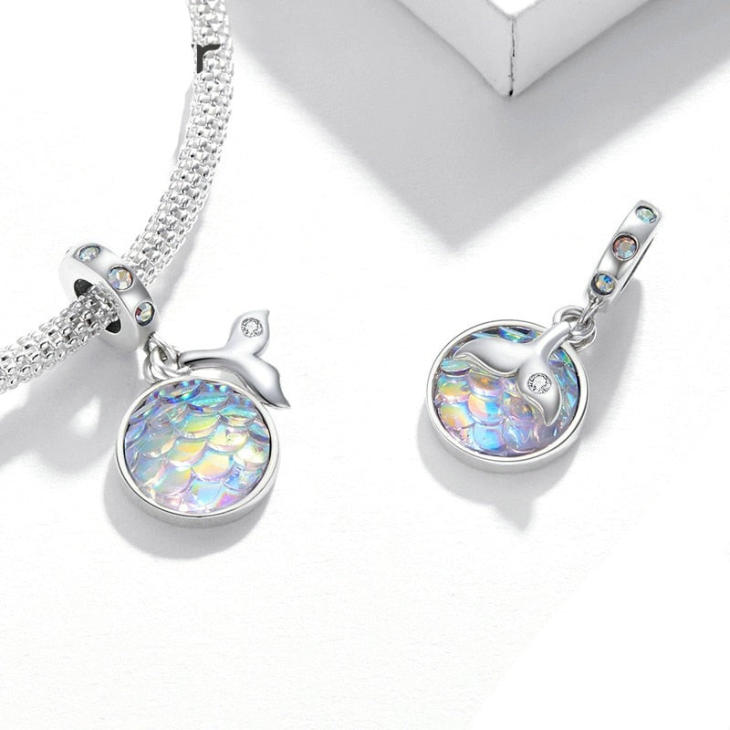 Pendentif modulaire - Queue de sirène