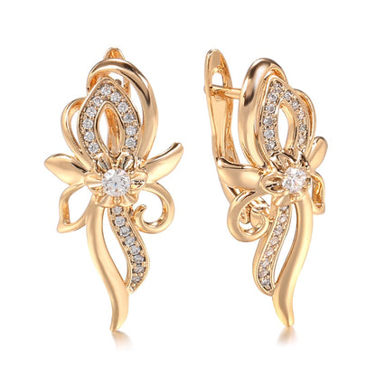 Boucles d'oreilles - fleurs