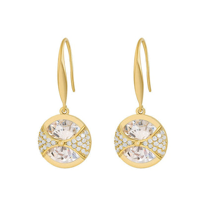 Boucles d'oreilles avec zirconia