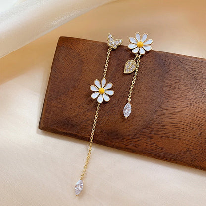 Boucles d'oreilles - marguerites