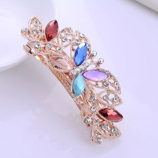 Barrette à cheveux avec motif de papillon