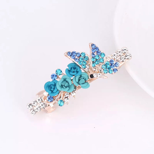 Barrette à cheveux avec des roses
