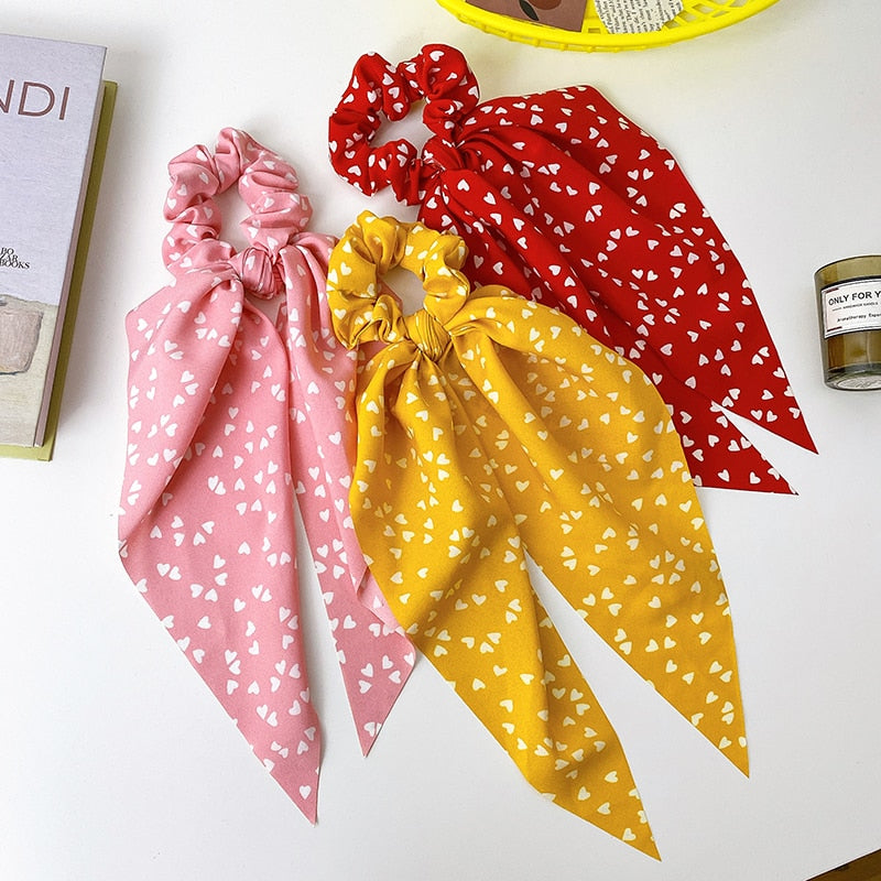 Élastique à cheveux avec nœud